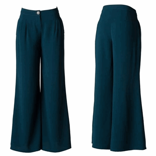 Teal Green Palazzo Pants